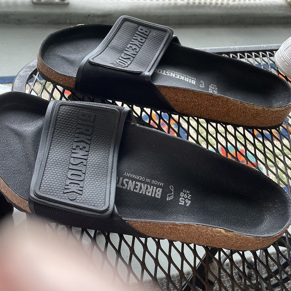 Birkenstock mules, size 12- 12.5 men’s designed in black brand new never worn - Picture 5 of 5